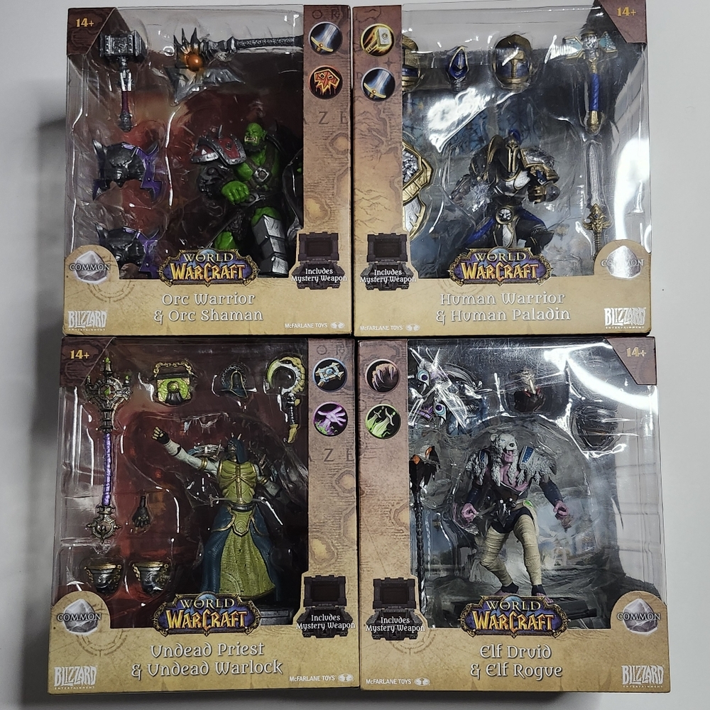 World Of Warcraft Action Figure Bundle